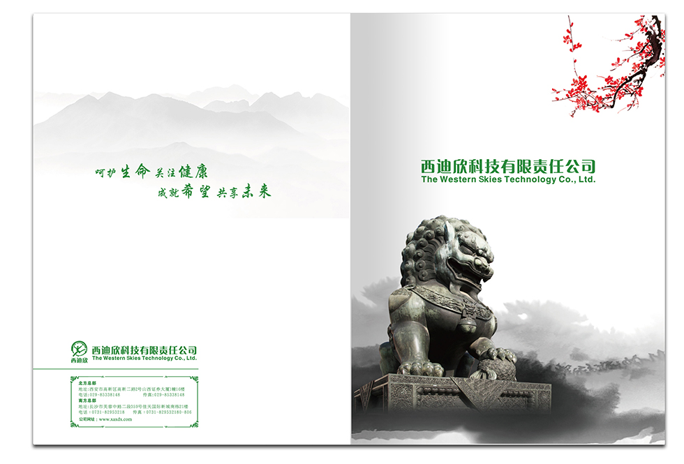 医药科技画册设计  封面